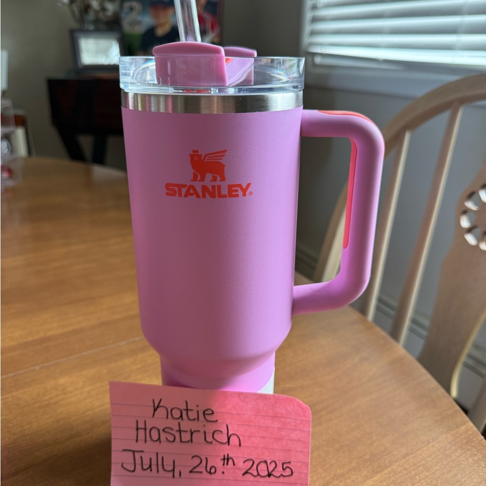 Stanley Vibrant Pink Travel Mug